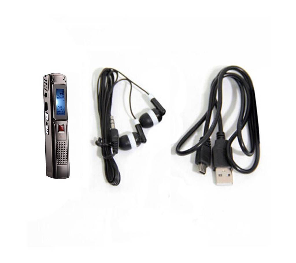 Mini Digital Voice Recorder Audio Recorder MP3 player 8GB