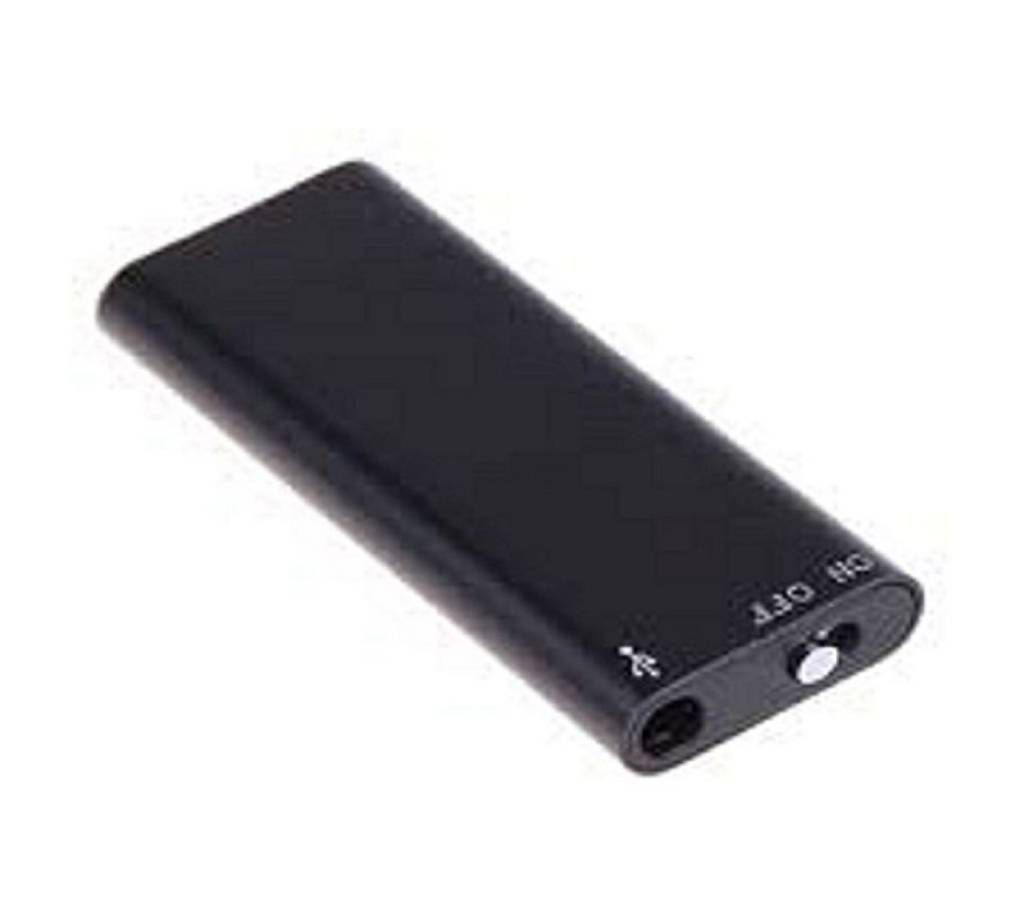 Mini Digital Voice Recorder 8GB With MP3 Player