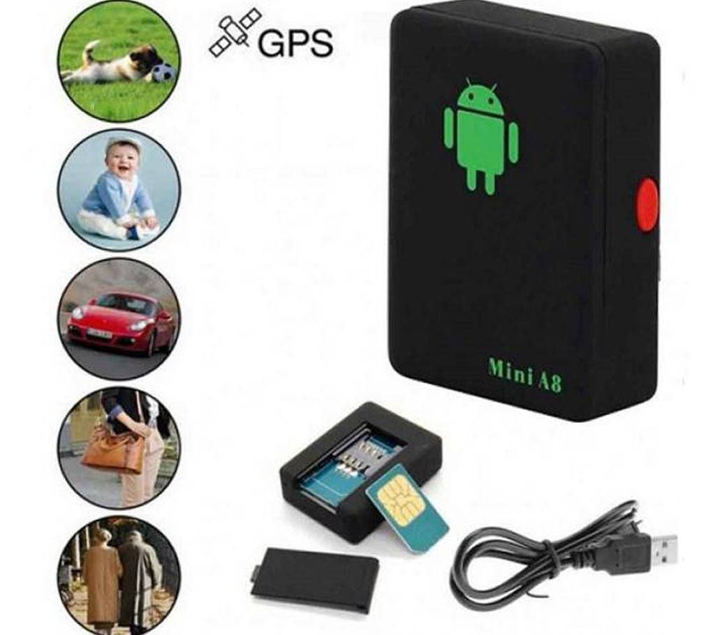 Mini non 8 sim device with GPS location tracker