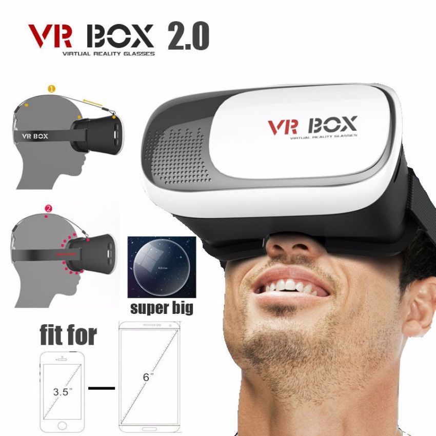 Vr Box 3D Glasses with remote 