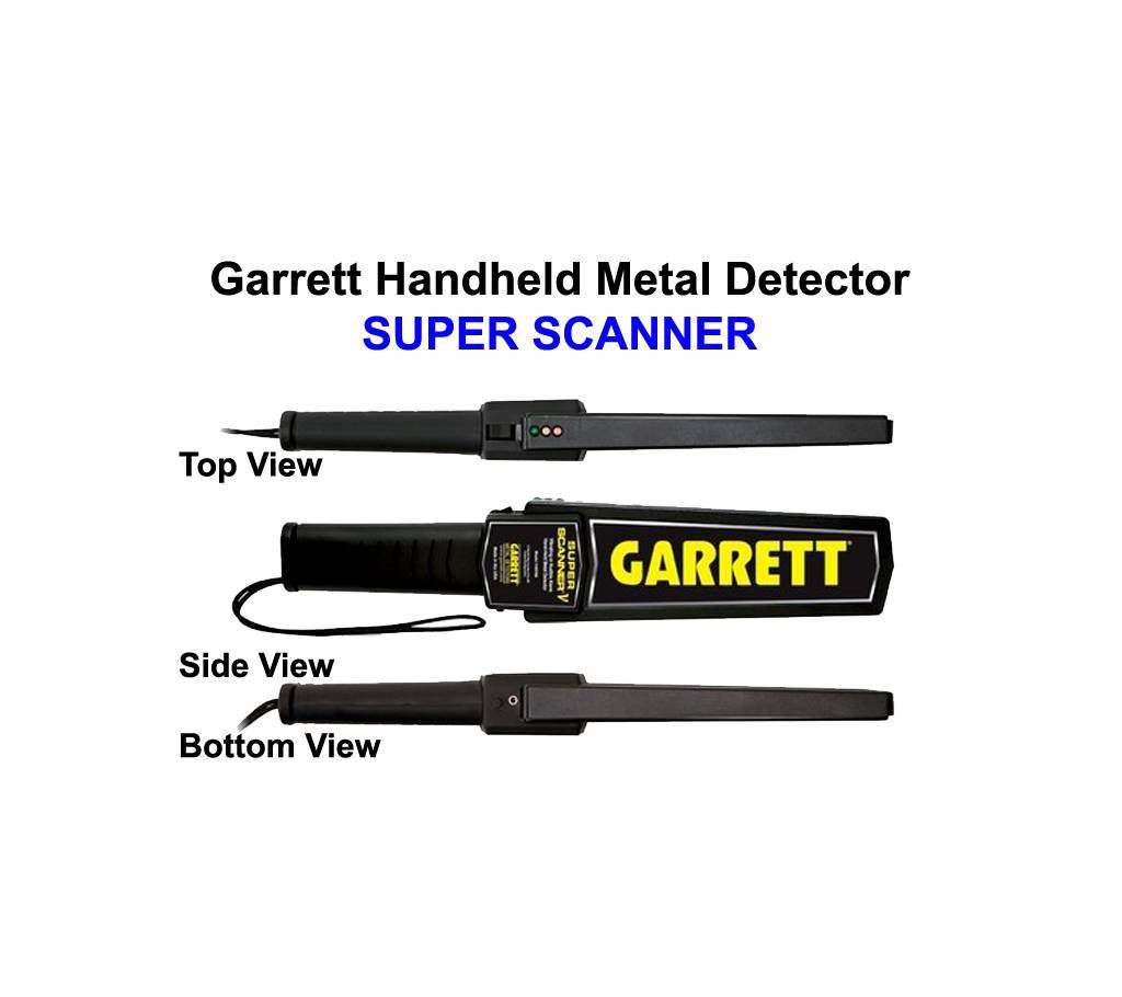 Garrett Handheld Metal Detector (SUPER SCANNER)