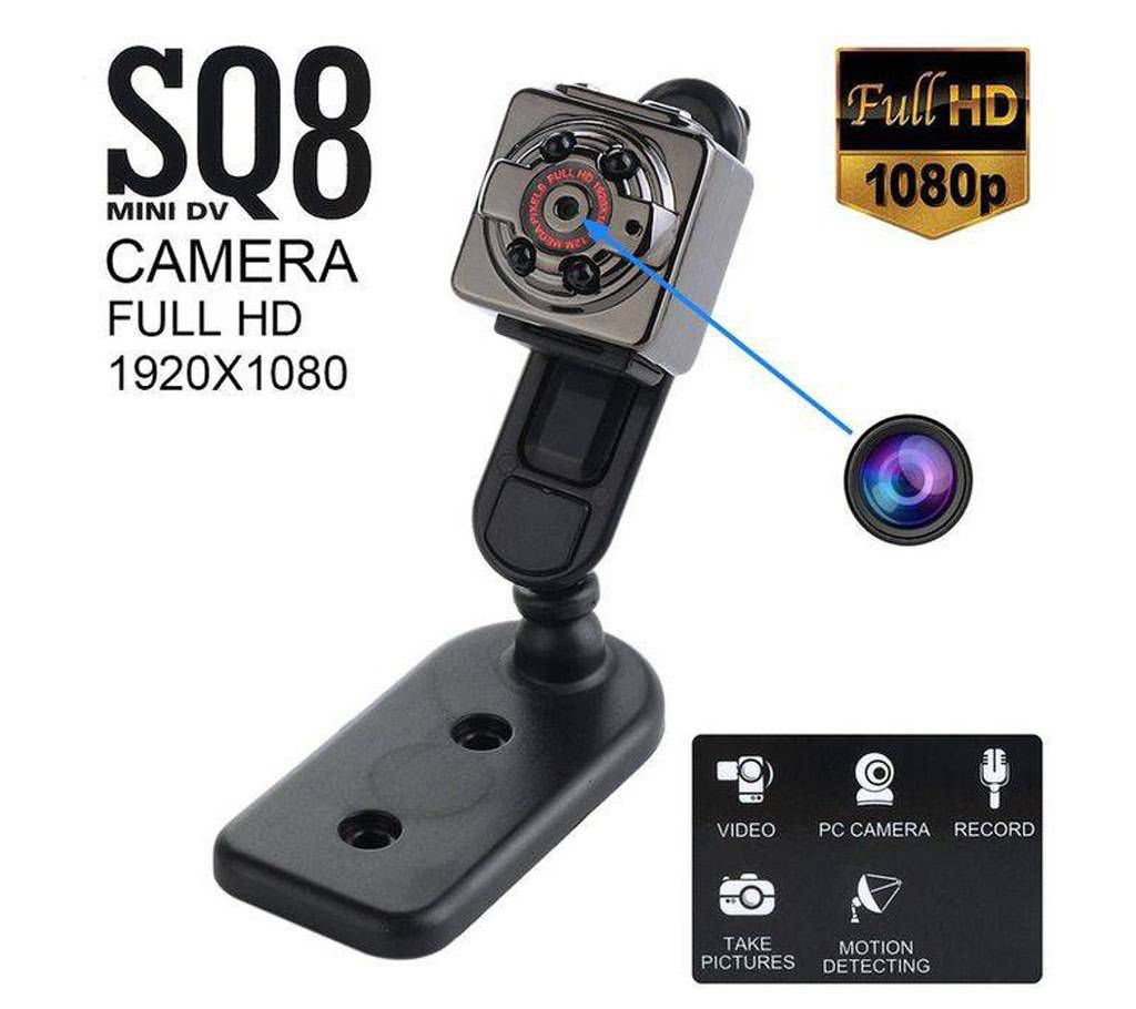 SQ8 Mini DV Camera 1080P Full HD Car DVR 