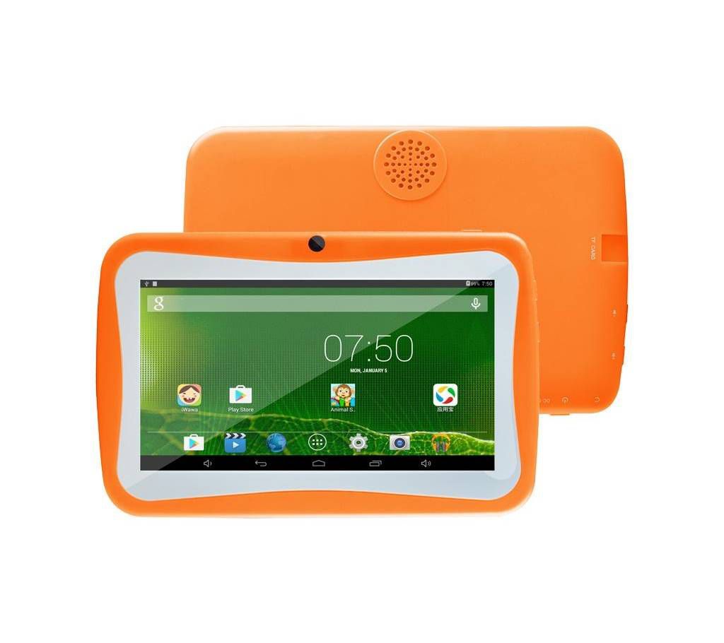 E89 Kids Wifi Tablet pc 1GB RAM Dual Camera Free Cover
