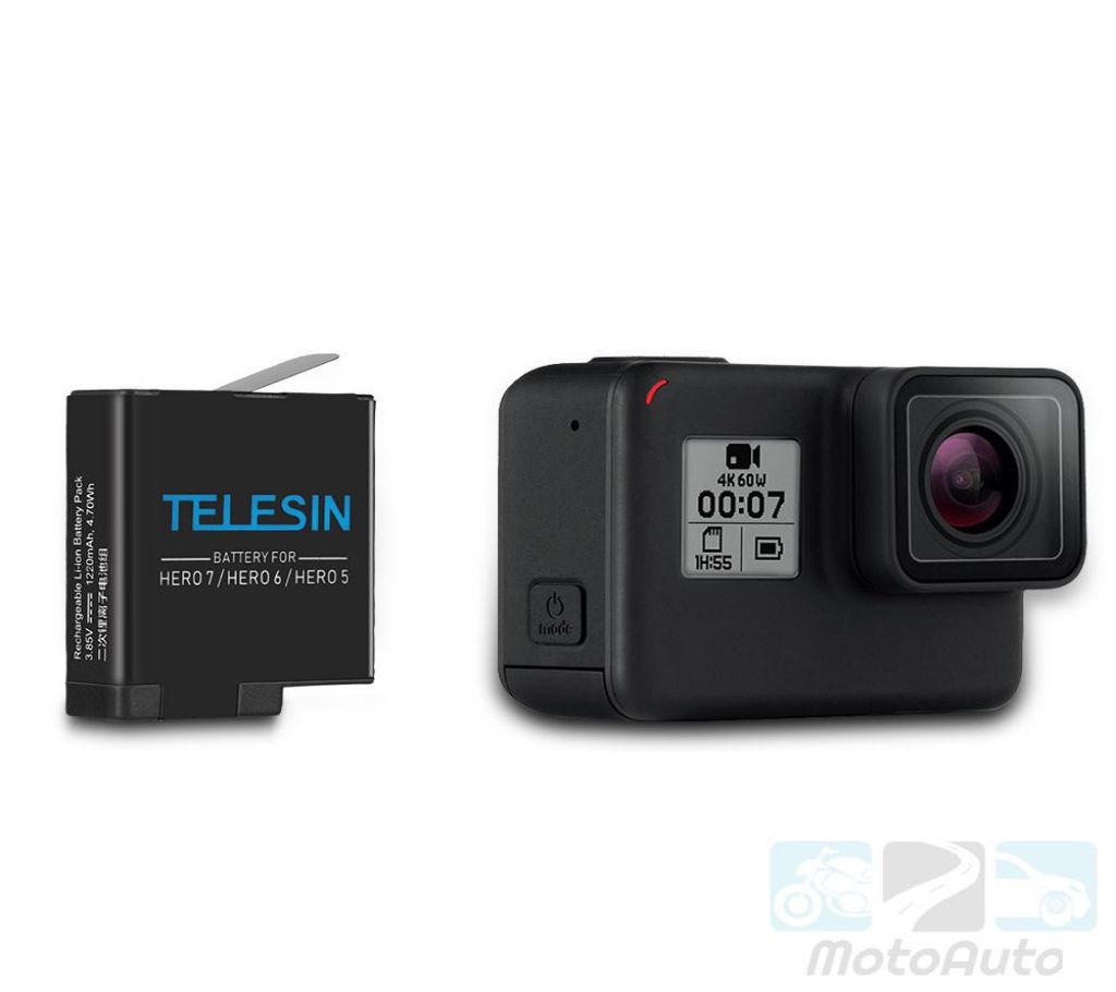 TELESIN Battery Pack for GoPro Hero 7 Hero 6, Hero 5 Replacement Battery