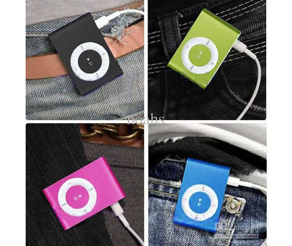 Poket Clamp Mini MP3 Player