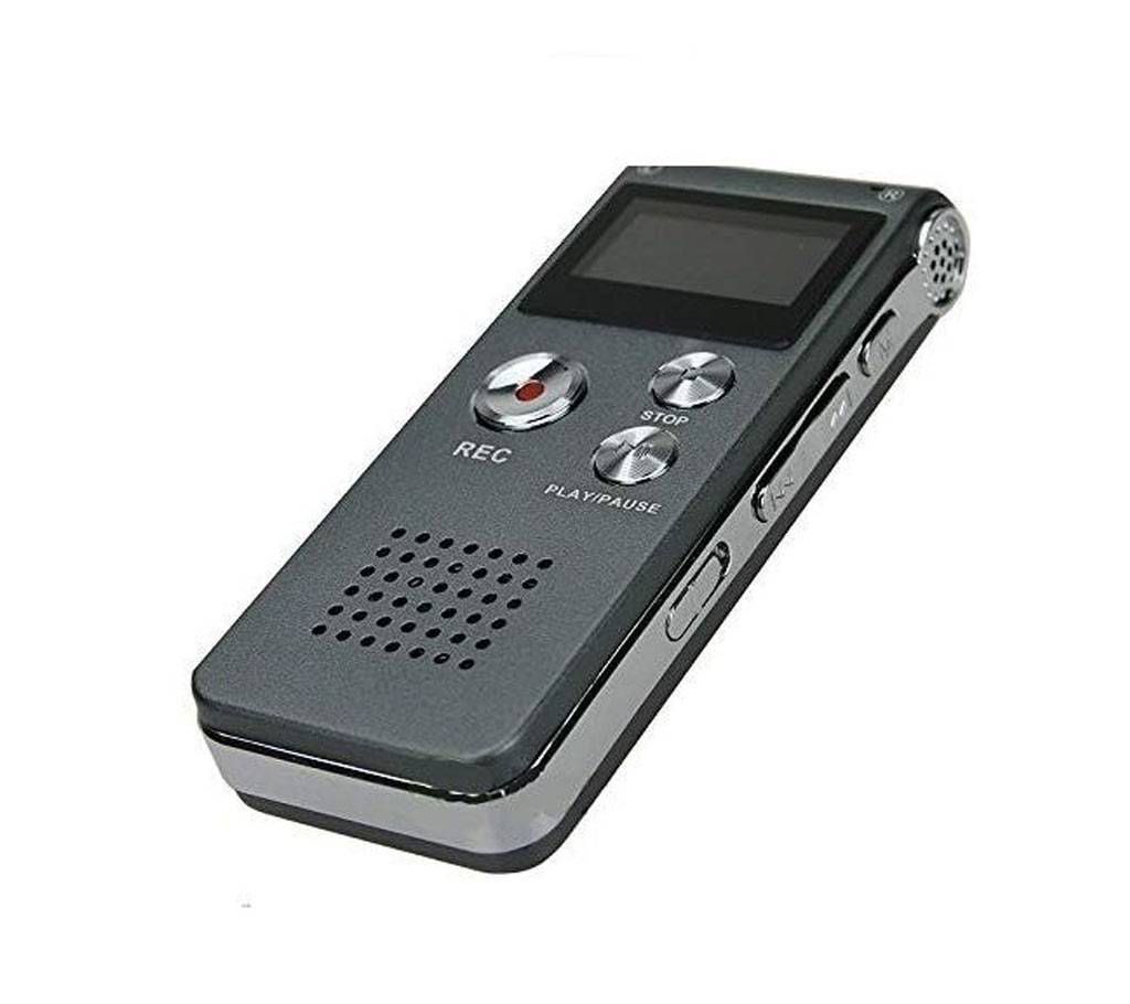 Digital Rechargeable Voice Recorder  MP3 Player  Microphone Speaker