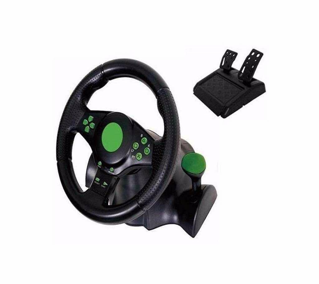 4 In 1 Gaming Vibration Steering Wheel