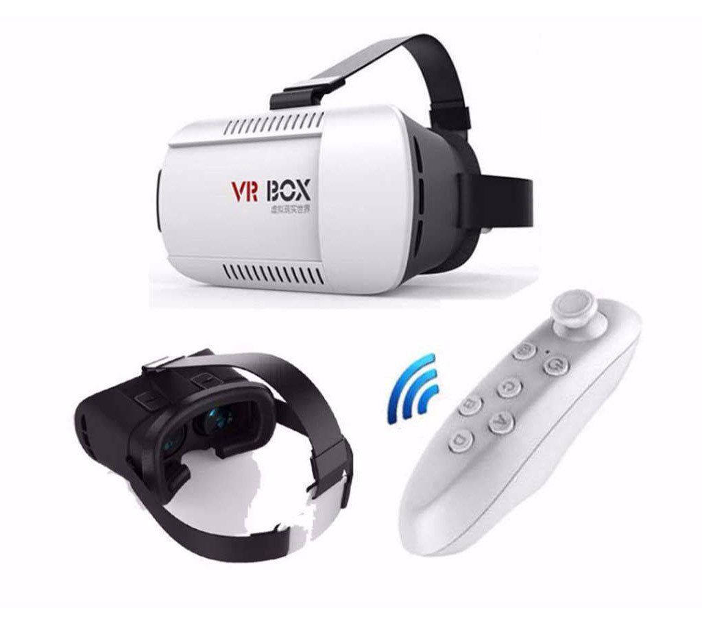 VR BOX with Bluetooth remote