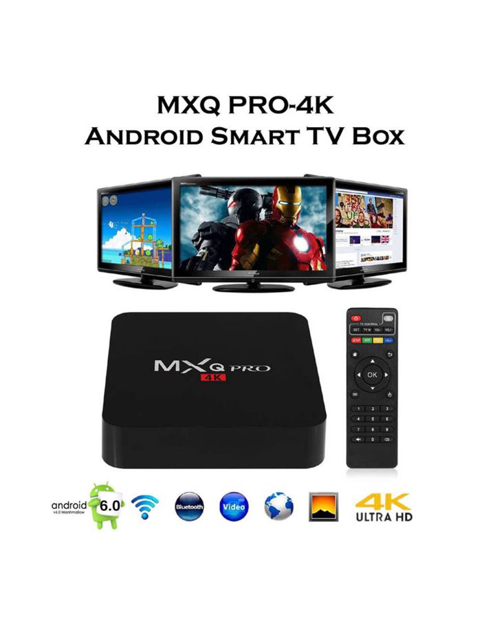 Android Smart TV Box New MXQ PRO 4K