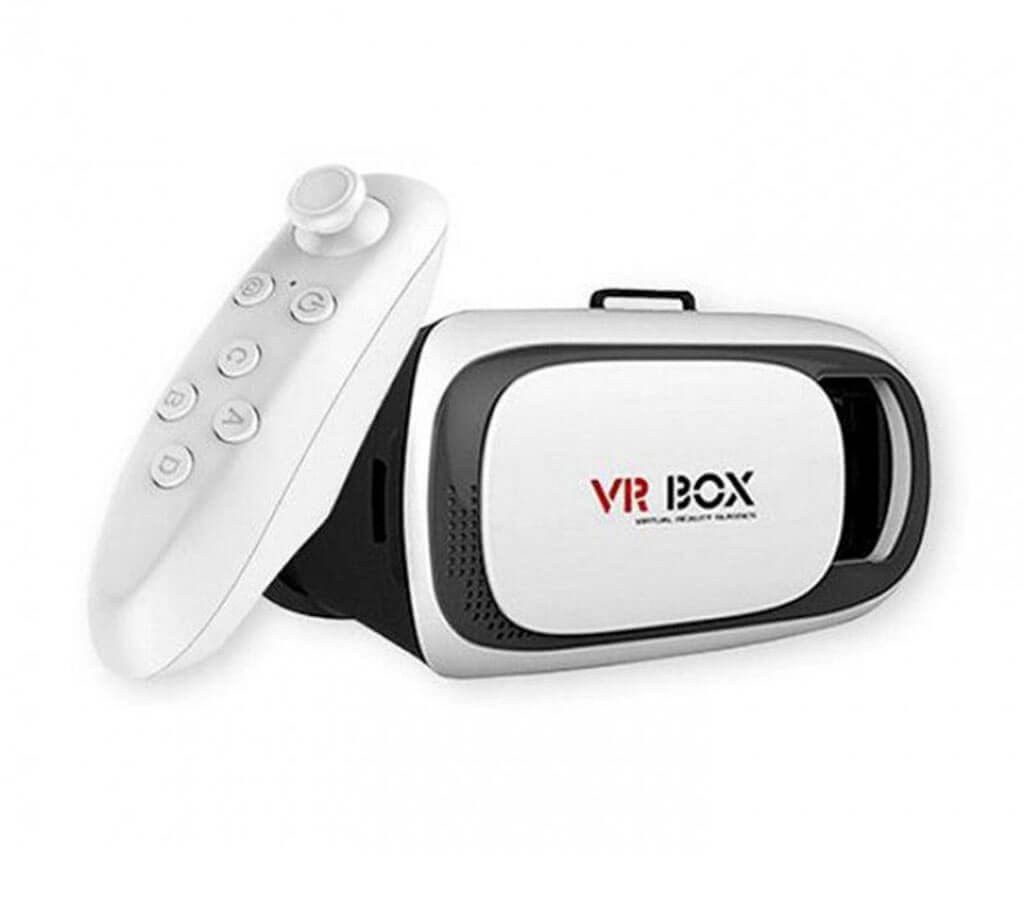 VR box with remote controller 