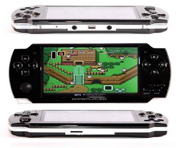 PSP game player