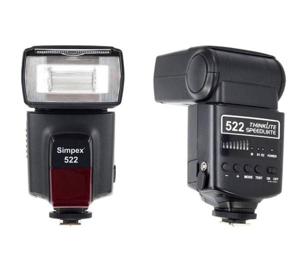 simpex vt522 flash light for camera
