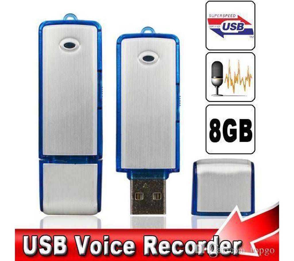 Spy Voice Recorder Pendrive 8GB