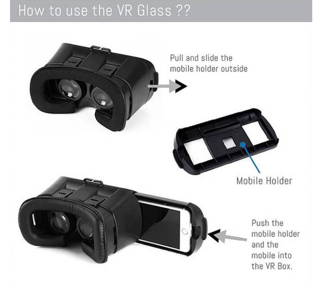 VR Box 1.0 Virtual Reality Glasses