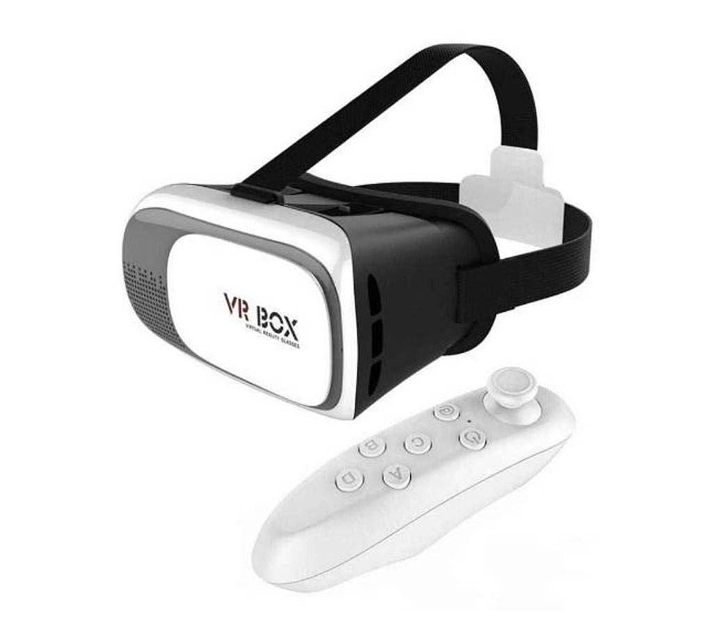 VR Box 2.0 3D glass with remote controller 