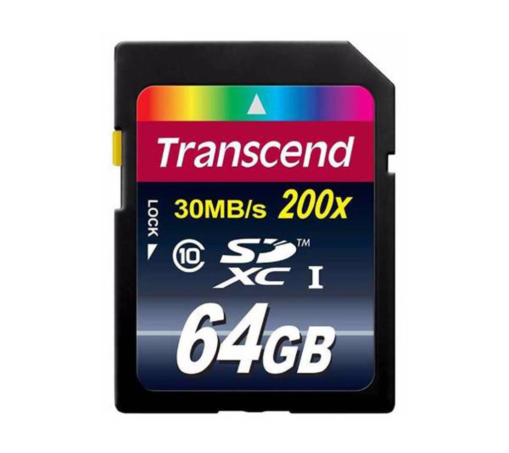 Transcend Micro SD Memory Card-64GB