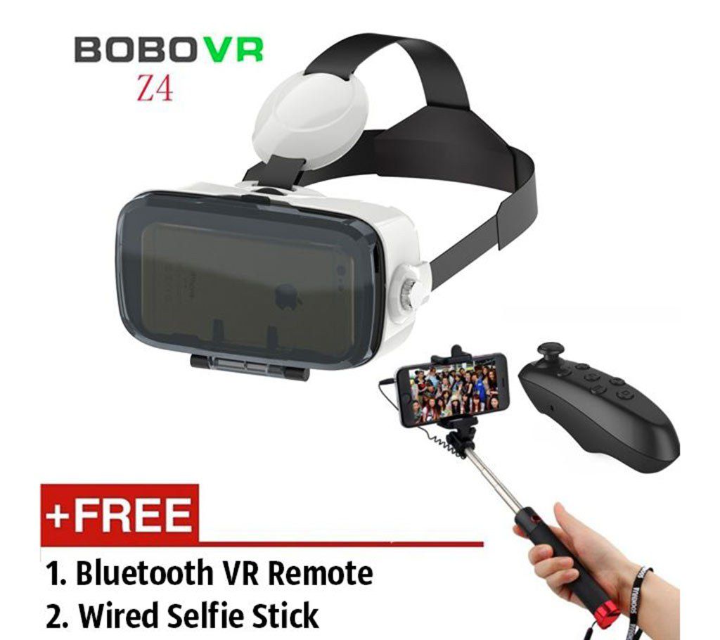BOBO VR Z4 3D Glasses with Headphone