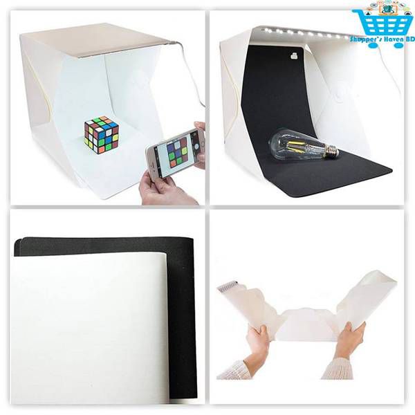 Portable Light-box Studio With LED Light