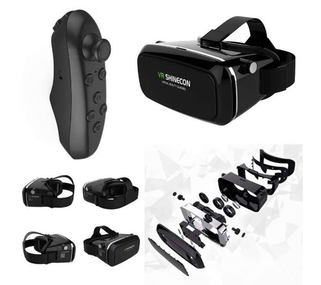 VR Shinecon Virtual Reality Glasses With Remote