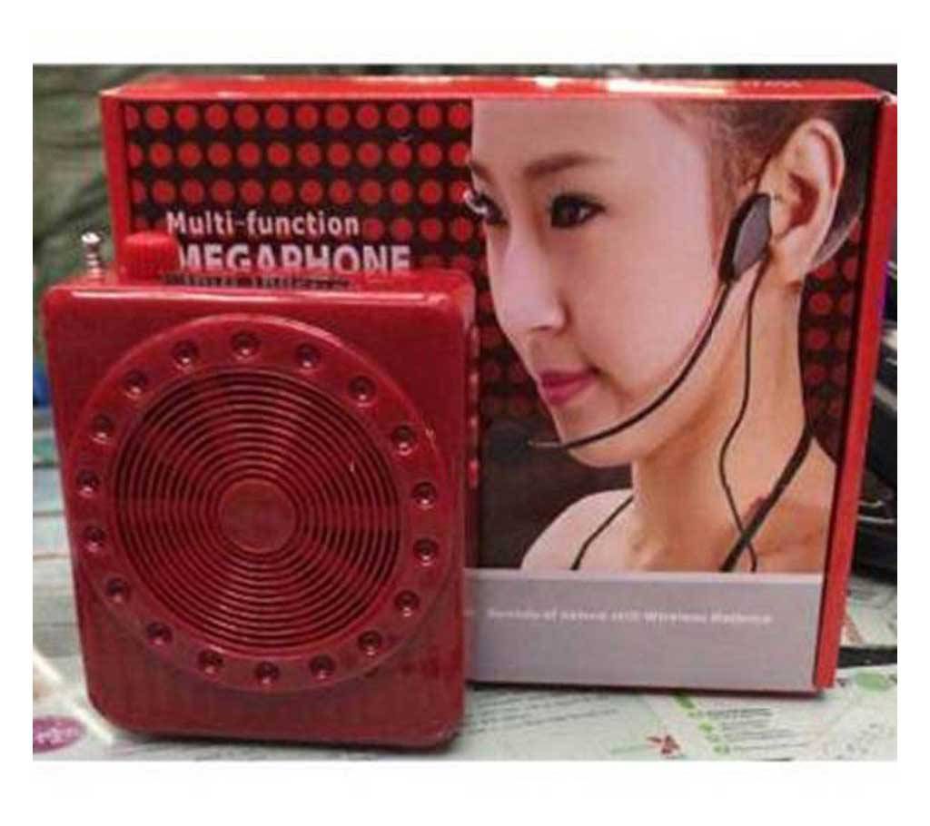 Microphone mp3 FM Radio Portable Loudspeaker 
