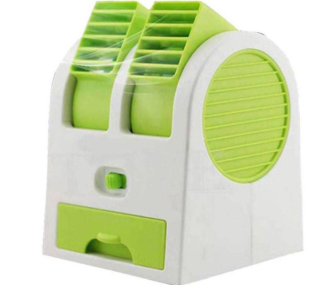MINI PORTABLE USB AIR COOLER WITH DOUBLE CHAMBER