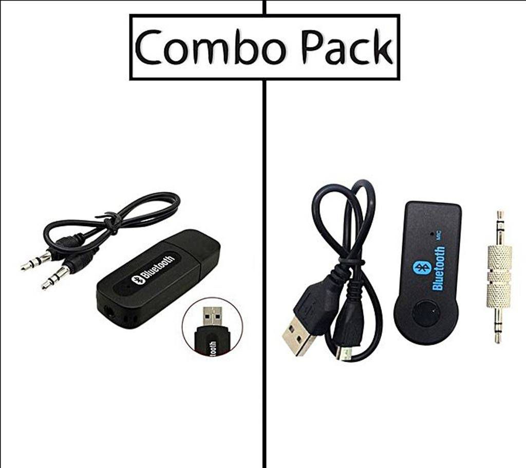 Combo of Bluetooth Music Receiver with Hands free