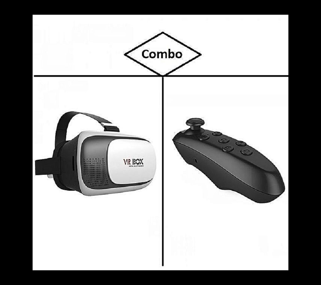 Combo of VR BOX 2 & Remote controler