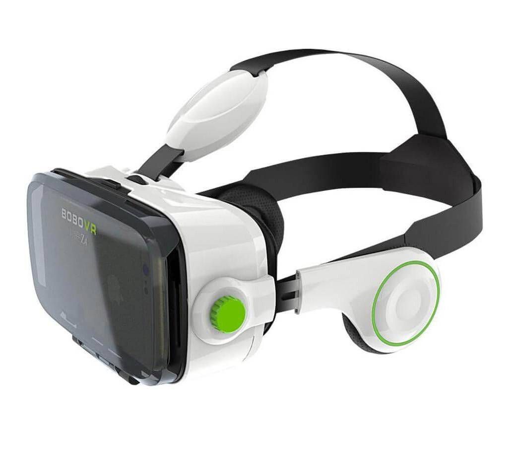 VR Box VR Z4 Virtual Reality 3D Glasses- white