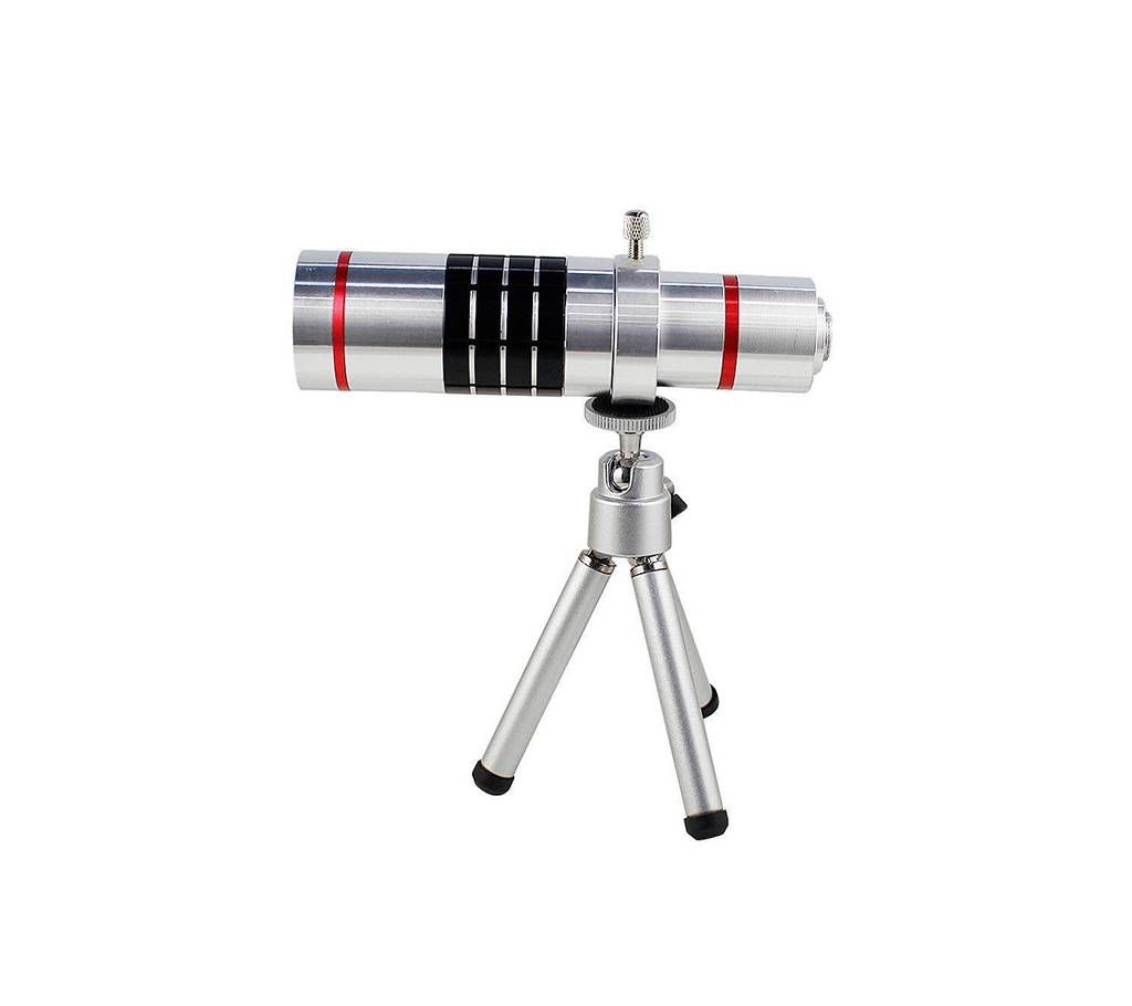 18x Optical Zoom Telescope Camera Lens With Tripod