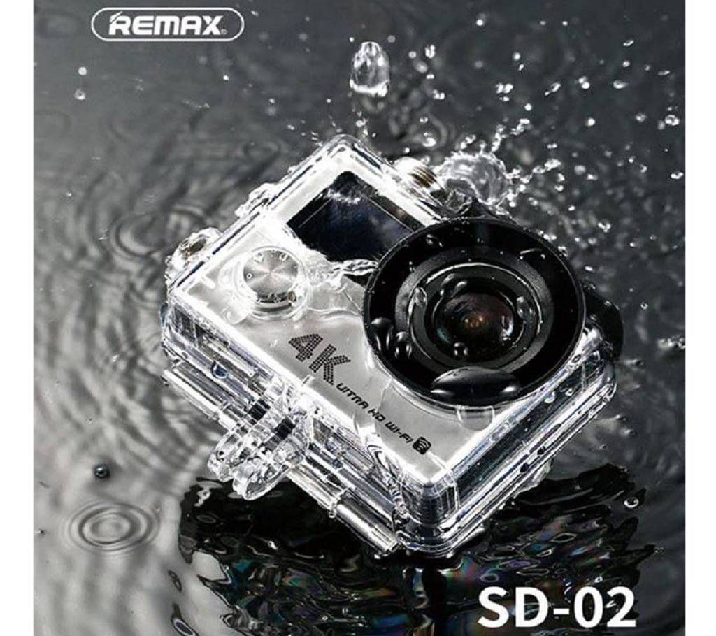 REMAX DV 4K Action Camera - Silver