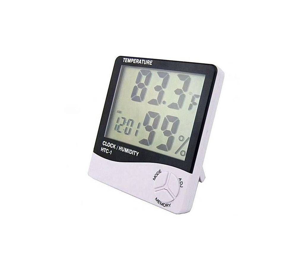 Digital Room Temperature Meter - White
