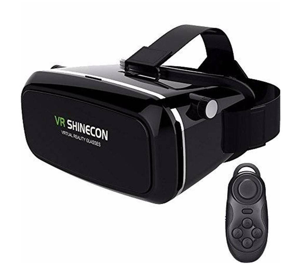 VR BOX SHINECON 3D glass with bluetooth remote