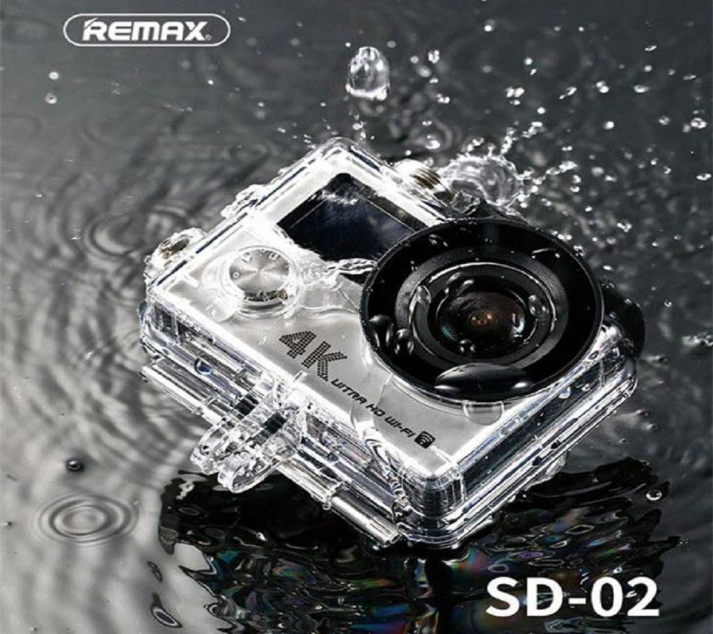 REMAX Wireless Multi-functional Waterproof HD DV 4K Action Camera