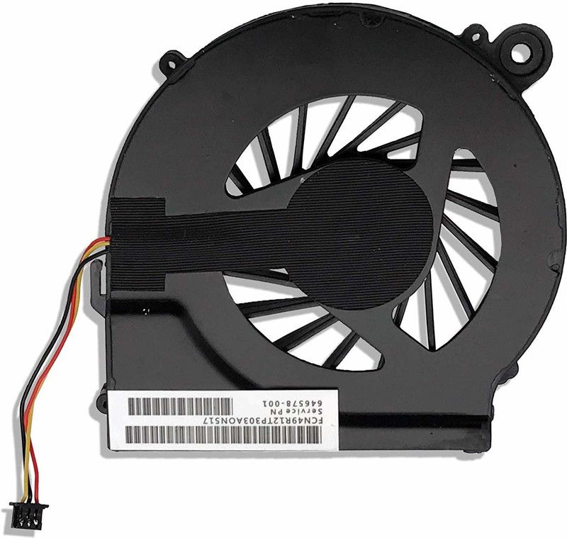 Regatech Com CQ42-100 Laptop CPU Cooling Fan Cooler  (Black)