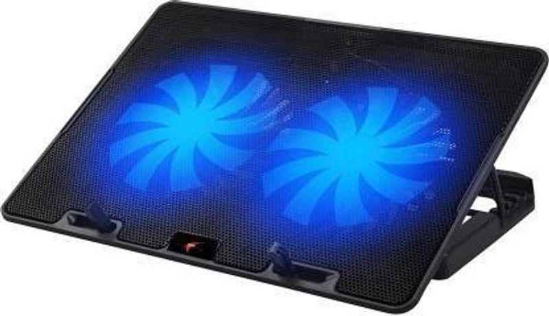 LaptopCare 786 2 Fan Cooling Pad  (Black)