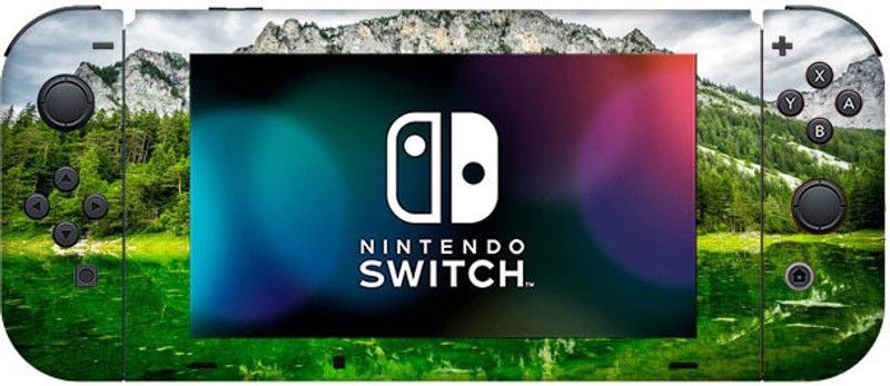 GADGETSWRAP 2505SHFL-1350 green lake 3 for Nintendo Switch Gaming Accessory Kit  (Multicolor, For Wii U)