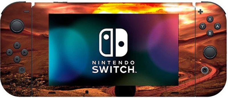 GADGETSWRAP 2505SHFL-2071 nuclear heaven for Nintendo Switch Gaming Accessory Kit  (Multicolor, For Wii U)