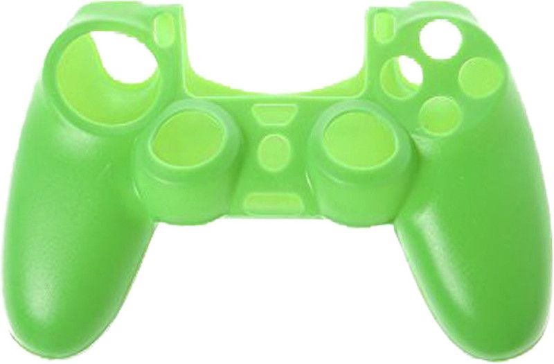 Tobo Sleeve for High Quality Protective Silicone Case Cover, Green, PS4 Controller  (Green, Grip Case, Silicon, Pack of: 1)