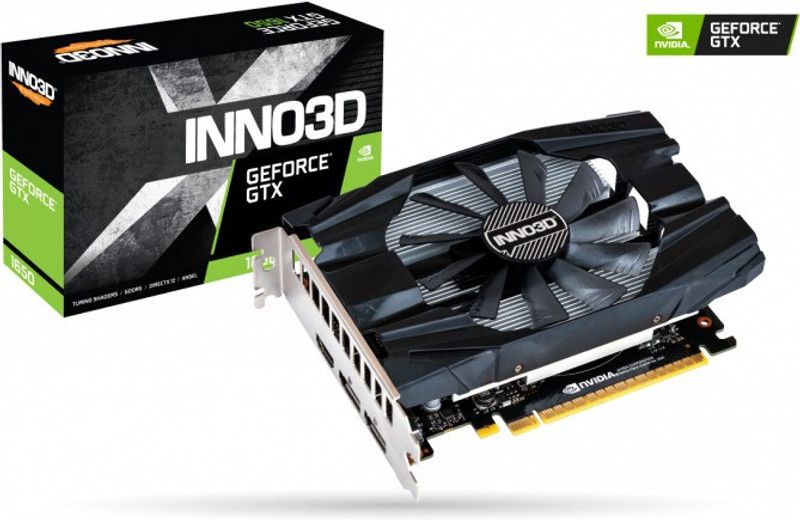 Inno3D NVIDIA GEFORCE GTX 1650 Compact 4 GB GDDR6 Graphics Card