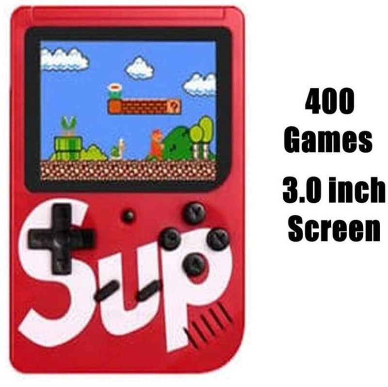 Portable Video Handheld Game Single-player Game Console 400 in 1 Retro Classic Sup Game Box N/A GB with Mario, Super Mario, Contra, Snow Bros, Bomber Men, 400 games in this device Special Toy Edition  (Code in the Box - for Switch)