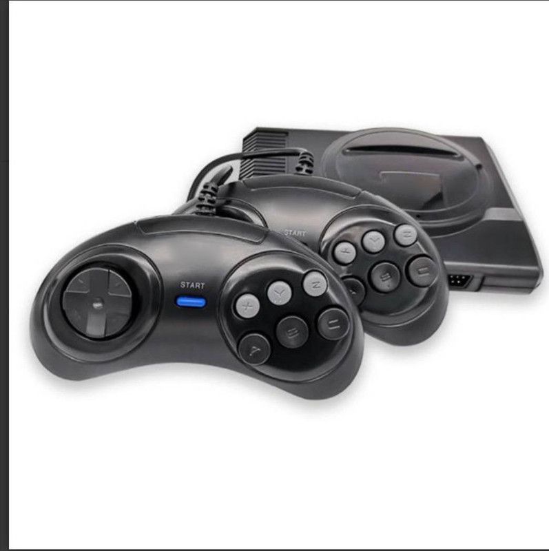 Clubics HD TV Video Game Box - 16 Bit Kids Video Game (Black) Limited Edition  (Code in the Box - for PC)