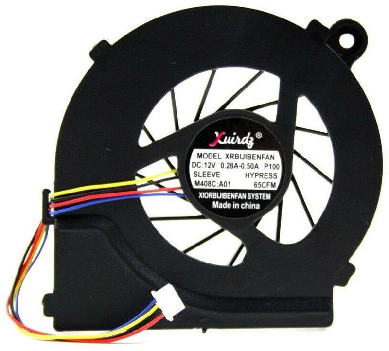Regatech Com CQ62-400 Laptop CPU Cooling Fan Cooler  (Black)