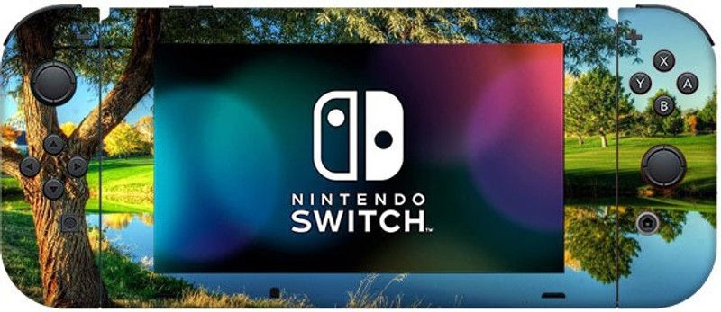 GADGETSWRAP 2505SHFL-1322 golf course landscape for Nintendo Switch Gaming Accessory Kit  (Multicolor, For Wii U)