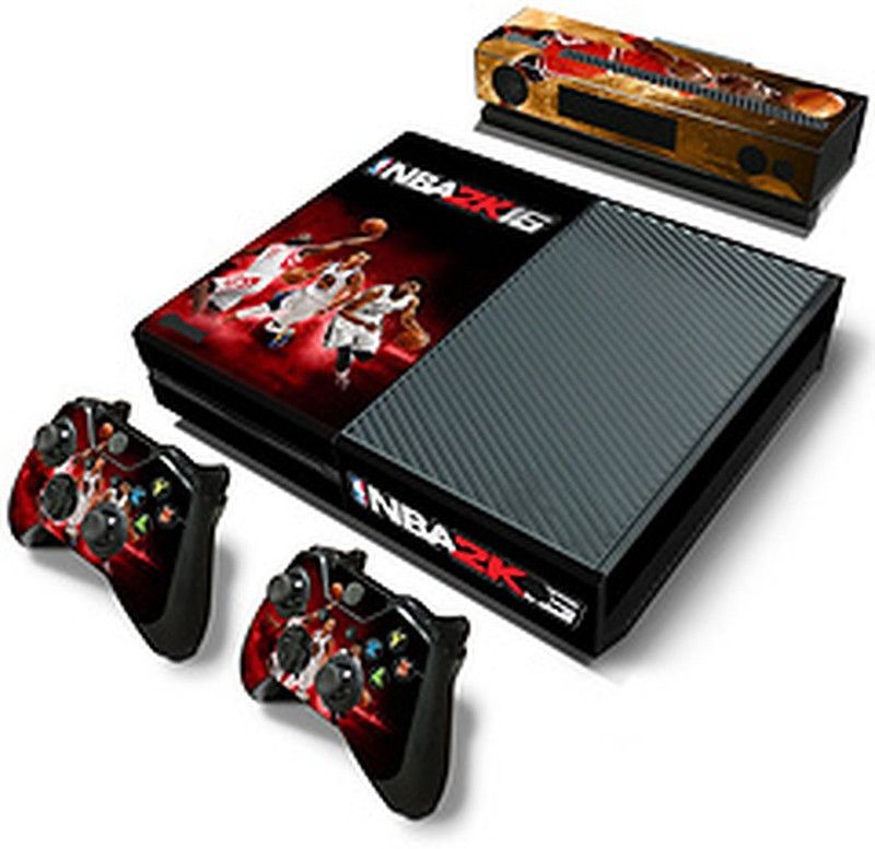 Ridhaan Collection NBA 2K16 Design One Vinyl Skin Sticker for Console,2 Controllers and Kinect Gaming Accessory Kit  (Multicolor, For Xbox One)