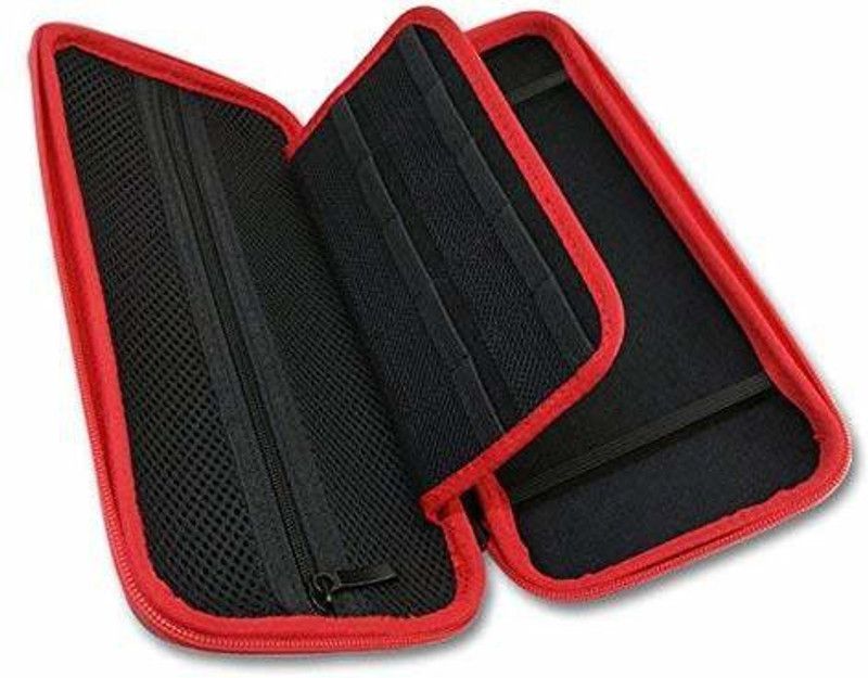 TMG Carrying Case Hard EVA Carry Shell Travel Case Game Traveler Deluxe For Nintendo Switch Gaming Accessory Kit  (Black, For Wii)