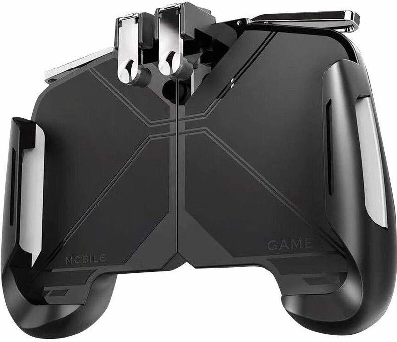 CANDYVILLA AK16 Pubg L1R1 Mobile Gaming Controller Dual Button triggers for Phone Gaming Accessory Kit  (Black, For Android)
