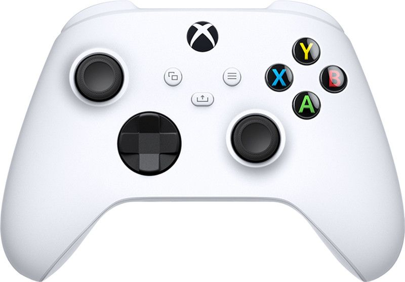 MICROSOFT XBOX S/X Wireless Controller Bluetooth Gamepad  (Robot White, For Xbox One, Xbox Series X, Xbox Series S)