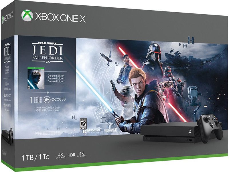 MICROSOFT Xbox One X 1 TB with Forza Horizon 4, Forza Motorsport 7  (Black)