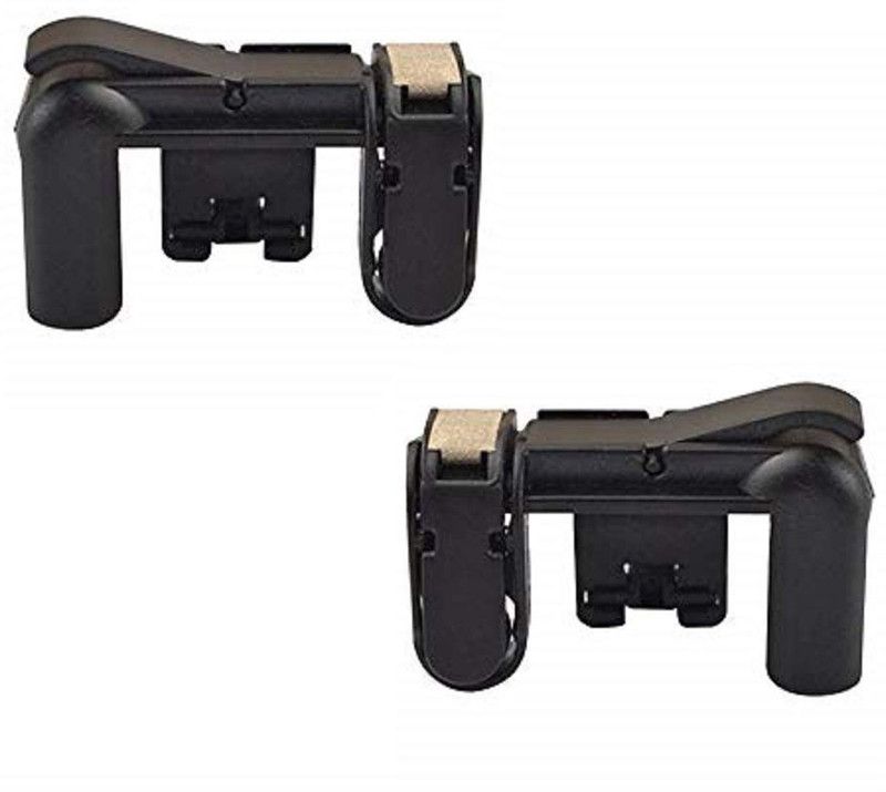 FITUP ™ Black M Shaped Plastic Trigger L1 R1 Easy To Gaming Controller For Chicken Dinner In PUBG , Call Of Duty And FAU-G Games Etc Gaming Accessory Kit  (Black, For Android, iOS)