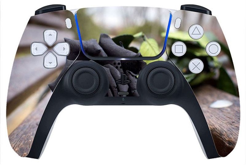 GADGETSWRAP 2005SHFL-2389 Rosa Negra PS5 Controller Skin Gaming Accessory Kit  (Multicolor, For PS5)